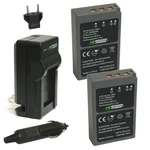Wasabi Power Battery (2-PACK) And Charger For Olympus BLS-1, BLS-5, BLS-50,. Fixed Price $23.99.