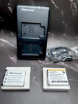 Newmowa Double Usb Charger Battery For Fujifilm Xp + 2 NP-45 Batteries. Fixed Price $15.00.