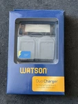 Watson Dual Battery Charger For Canon LP-E6 Batteries Tested -works Perfectly. Fixed Price $40.00.