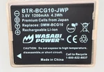 Wasabi Power Battery For Panasonic BTR-BCG10-JWP. Fixed Price $11.99.