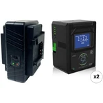 Core Swx Helix Max 98WH 2-BATTERY Kit With 2-POSITION Charger (b-mount). Fixed Price $1190.00.