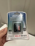 Digipower Rechargeable Battery Replacement For Nikon EN-EL10 Coolpix Cameras. Fixed Price $19.99.