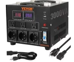 Vevor Voltage Converter Transformer 3000 Watt Up/down 110/220. Fixed Price $42.52.