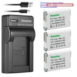 Kastar Battery Slim Charger For Canon NB-12L CB-2LG Powershot N100 Camera. Fixed Price $48.59.