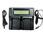 Quick Lcd Dual Battery Charger For LP-E8 Fits Canon Eos 700D 550D 650D Dslr. Fixed Price $30.00.
