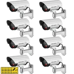 Macarrie 8 Pcs Fake Camera Realistic Dummy Security Plastic Video.... Fixed Price $78.63.