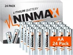 Ninmax Lithium Aa Batteries 24 Pack, 3500MAH 1.5V Longest Lasting Bulk .... Fixed Price $60.99.