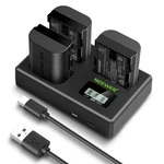 Neewer 3X LP-E6PD/NH Battery & Charger For Canon R5/R6/5D/6D/7D/90D. Fixed Price $71.99.