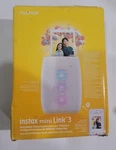 Fujifilm Instax Mini Link 3 Printer (clay White) Open Box. Fixed Price $62.99.
