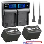 Kastar Battery Lcd Rapid Charger For AG-VBR59 Panasonic AG-CX10 4K Professional. Fixed Price $19.99.