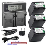 Kastar Battery Lcd Dual Fast Charger For Sony HDR-CX550 HDR-CX560 HDR-CX580. Fixed Price $65.99.