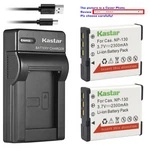 Kastar Battery Slim Usb Charger For NP-130 & Casio Exilim EX-ZR100BK. Fixed Price $18.59.