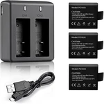 Vvhooy 1050MAH Rechargeable Action Camera Battery With Usb Dual. Fixed Price $21.82.