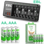 Ebl Charger For Aaa, 9V Nimh Nicd & Li-ion Battery, Aa,aaa. Fixed Price $27.79.