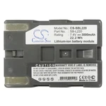 Li-ion Camera Battery For Samsung, 7.4V 3000MAH, Compatible Models: SCD20,SCD21,. Fixed Price $28.60.
