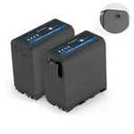 Neewer TP-F970D 2-PACK NP-F970 7800MAH Batteries W/usb-c Pd For Sony. Fixed Price $59.99.