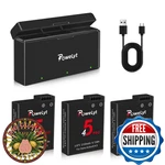 Powelyt Osmo 360/ACTION 6/5 PRO/4/3 Battery Packs 3.87V 2100MAH. Fixed Price $81.59.