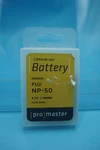 Promaster Lithium-ion Battery For Fuji NP-50 New. Fixed Price $13.99.