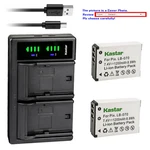 Kastar Battery LTD2 Usb Charger For LB-070 LB070 Minolta 20MP Fhd MN67Z-BK. Fixed Price $42.99.