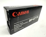 Vintage Nos Canon BP-E77K Battery Pack Black Rechargeable Ni-cd 6-VOLT 1000MAH. Fixed Price $44.99.