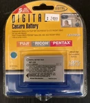 Lithium-ion NP-120 1800MAH Digital Camera Battery For Fuji/ricoh/pentax (new). Fixed Price $9.50.