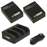 Wasabi Power Battery (2-PACK, 1200MAH) And Triple Charger For Gopro HERO3,. Fixed Price $19.99.