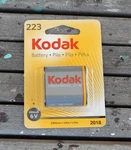 Genuine Kodak 223 Lithium Battery, Digital Camera, 6V. Fixed Price $12.50.
