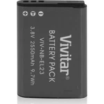 Vivitar EN-EL23 Rechargable Li-ion Battery For B700 P600 And P900. Fixed Price $24.95.