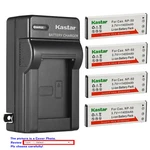 Kastar Battery Ac Wall Charger For Casio NP-50 CNP50 Exilim Hi-zoom EX-V7. Fixed Price $33.49.