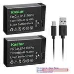 Kastar LP-E17H Pro Battery W/ Type-c For Canon Eos R8 R10 R50 Mirrorless Camera. Fixed Price $12.99.