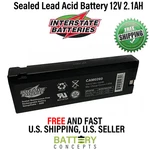 Interstate Batteries 12V 2.1AH Camcorder Battery For Panasonic AG-BP212. Fixed Price $44.99.