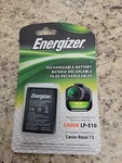 Energizer ENB-C10L Digital Replacement Battery For Canon LP-E10 Rebel T3. Fixed Price $19.99.