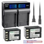 Kastar Battery Lcd Rapid Charger For Jvc BN-V856US BN-V416. Fixed Price $49.99.