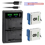 Kastar Battery LTD2 Usb Charger For Gopro AHDBT-801 AJBAT-001 Hero 7 6 5. Fixed Price $9.99.