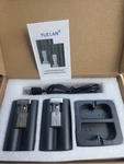 Yuelan Replacement Battery Charger 2-PACK Black For Ring Doorbell 2/3/PLUS. Fixed Price $23.99.