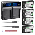 Kastar Battery Lcd Rapid Dual Charger For LP-E6N LC-E6E & Canon Eos 5D Mark Iv. Fixed Price $24.99.