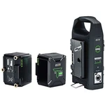 Anton/bauer Titon Micro 150 Gold Mount Two-battery Kit With GM2 Charger. Fixed Price $1500.00.