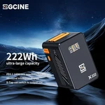 Zgcine X222 V-mount Battery 222WH 15000MAH PD3.1 140W Input/output Fast Charging. Fixed Price $299.00.