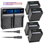 Kastar Decoded Battery Ac Lcd Dual Rapid For Canon BP-A60 Eos C200. Fixed Price $100.99.