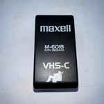 Maxell Vhs-c M-6040 4000MAH 6.0V Rechargeable Camcorder Camera Battery. Fixed Price $9.99.