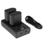 Koah 2000MAH Liion Batteries Sony NPFZ100 Pack Lcd Dual Charger. Fixed Price $39.99.