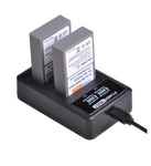 Powertrust 2X PS-BLS5 BLS-5 Battery And Led Dual Charger For Olympus. Fixed Price $19.99.