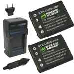 Wasabi Power Battery (2-PACK) And Charger For Olympus LI-40B, LI-42B. Fixed Price $19.99.