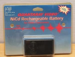 Quantaray Video Nos Nicd Rechargeable Battery Model QC-6000 6V 1.2AH Sealed. Fixed Price $25.00.