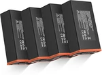 4 Pack 5000MAH Rechargeable Battery For Moultrie Edge Cellular Trail Cameras. Fixed Price $163.99.
