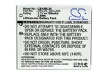 Cameron Sino 3.7V 700MAH Li-ion Replacement Battery For Sanyo Camera. Fixed Price $22.53.
