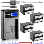 Kastar Battery Lcd Charger For Sony NP-QM71D & DCR-TRV140 DCR-TRV145 DCR-TRV147. Fixed Price $22.99.