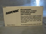 Rayovac Rechargeable Nickel Metal Hydride Camcorder Battery & Charger For Sony. Fixed Price $17.99.