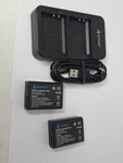 Artman LP-E10 2- Battery 1600MAH & Rapid Dual Usb Charger CC-001-E10.. Fixed Price $19.80.