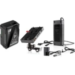 Shape Full Play 14.8V 98WH Rechargeable Lithium-ion V-mount Battery Kit With D-b. Fixed Price $544.72.